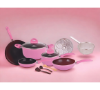 V712 Pink Set Peralatan Masak